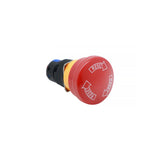 Emergency Stop Switch for EV Charger – IP65 Red Mushroom Push Button, Self-locking/Twist Release, Emergency Cut-off for AC/DC Charging Station & Industrial Equipment