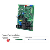 7kW EV Charger Complete Kit – Universal Single Gun AC Control Board with 4G Module, RFID Reader, 4.3" Display, LED Panel, Emergency Stop, Sheet Metal Shell – Selectable AC/Type B Leakage Protection, Works with New & Old GB/T Standards