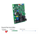 7kW EV Charger Complete Kit – Universal Single Gun AC Control Board with 4G Module, RFID Reader, 4.3" Display, LED Panel, Emergency Stop, Sheet Metal Shell – Selectable AC/Type B Leakage Protection, Works with New & Old GB/T Standards