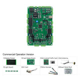 Dual Gun DC Fast Charging Motherboard Complete Kit | 80-480kW | 4G Remote Management | DC12V | w/ 7" Touch Screen, Card Swiper, Light Panel & Harnesses | Operator Edition