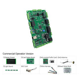 Dual Gun DC Fast Charging Motherboard Complete Kit | 80-480kW | 4G Remote Management | DC12V | w/ 7" Touch Screen, Card Swiper, Light Panel & Harnesses | Operator Edition