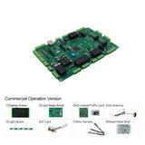 Dual Gun DC Fast Charging Motherboard Complete Kit | 80-480kW | 4G Remote Management | DC12V | w/ 7" Touch Screen, Card Swiper, Light Panel & Harnesses | Operator Edition