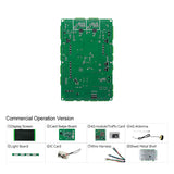 Dual Gun DC Fast Charging Motherboard Complete Kit | 80-480kW | 4G Remote Management | DC12V | w/ 7" Touch Screen, Card Swiper, Light Panel & Harnesses | Operator Edition